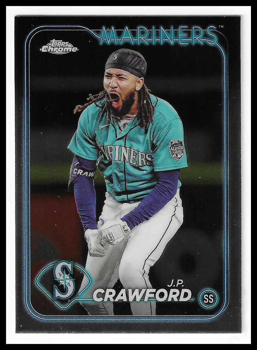 2024 Topps Chrome #14 J.P. Crawford Refractor