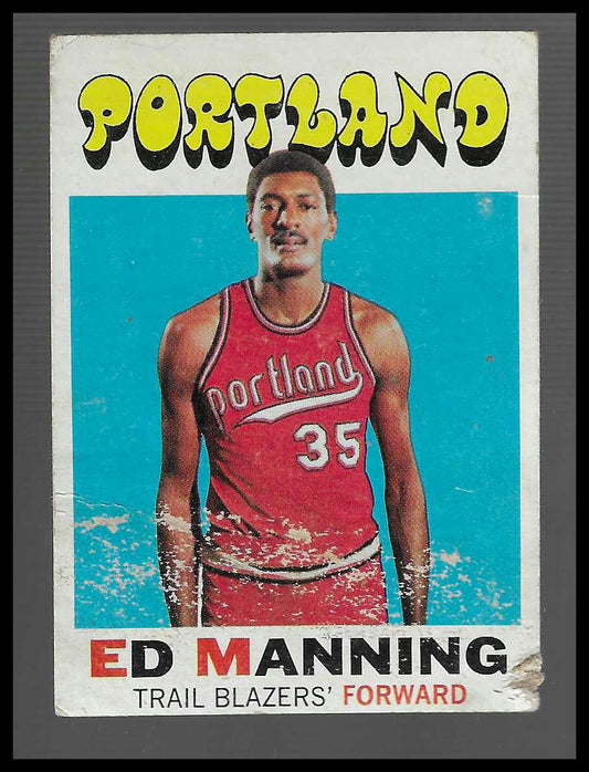 1971-72 Topps #122 Ed Manning