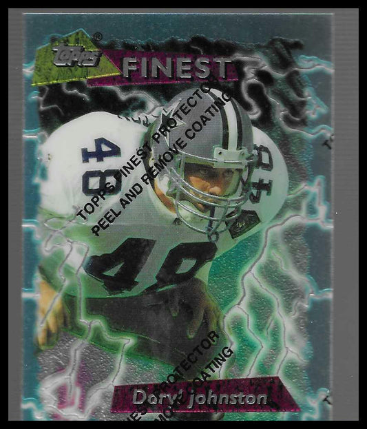 1995 Topps Finest #89 Daryl Johnston Refractor