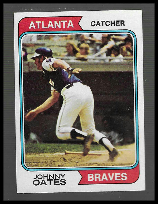 1974 Topps #183 Johnny Oates