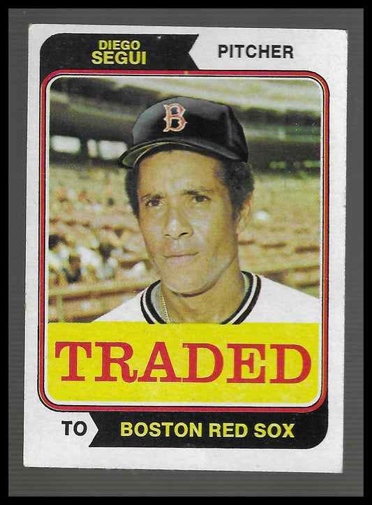 1974 Topps #151T Diego Segui Traded