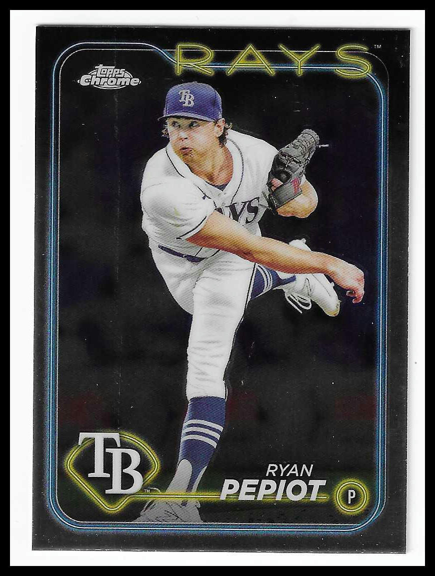 2024 Topps Chrome #128 Ryan Pepiot Refractor