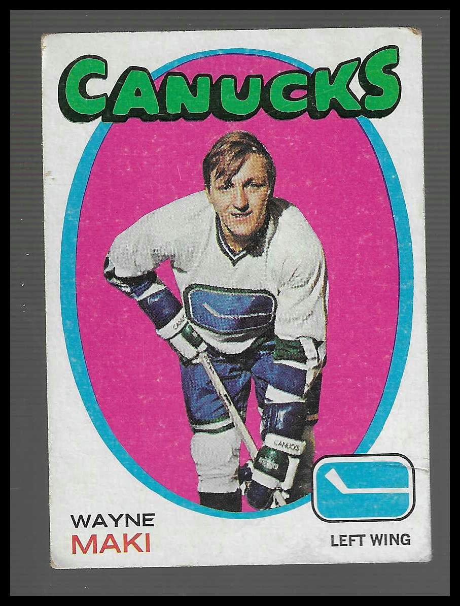 1971-72 Topps #58 Wayne Maki