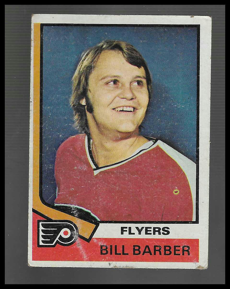 1974-75 Topps #8 Bill Barber