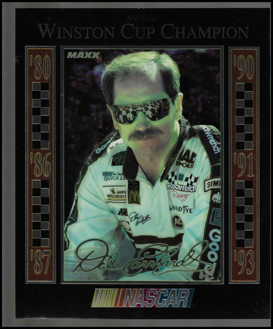 1993 Six Time Winston Cup Champion 8x10 High Gloss Dale Earnhardt