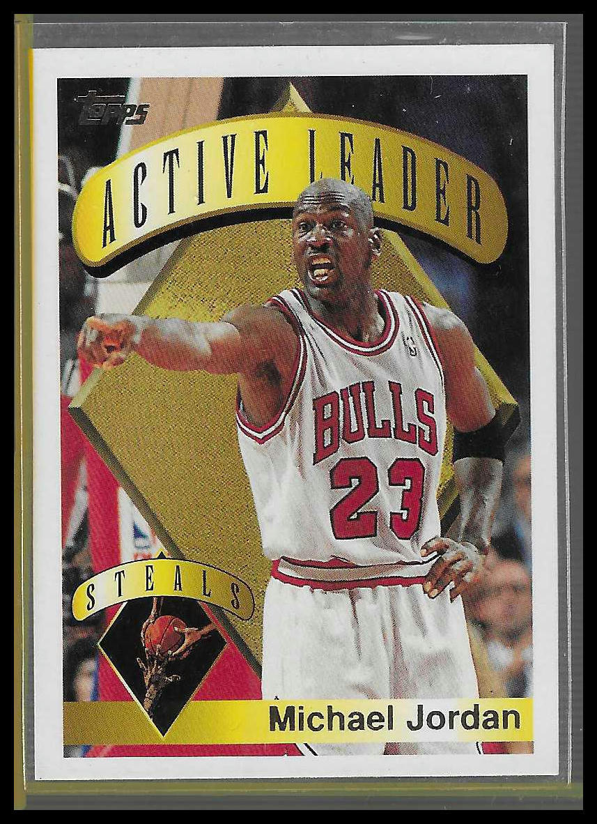 1995-96 Topps #4 Michael Jordan