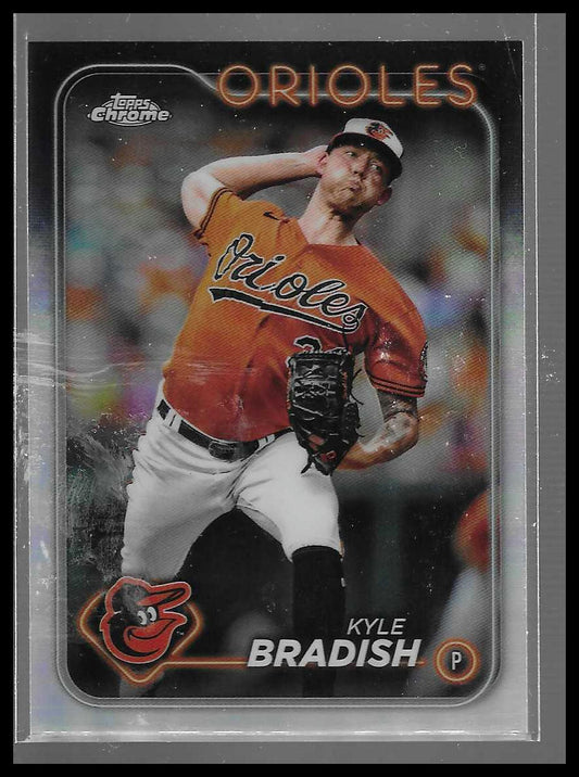 2024 Topps Chrome #56 Kyle Bradish Rainbow Foil