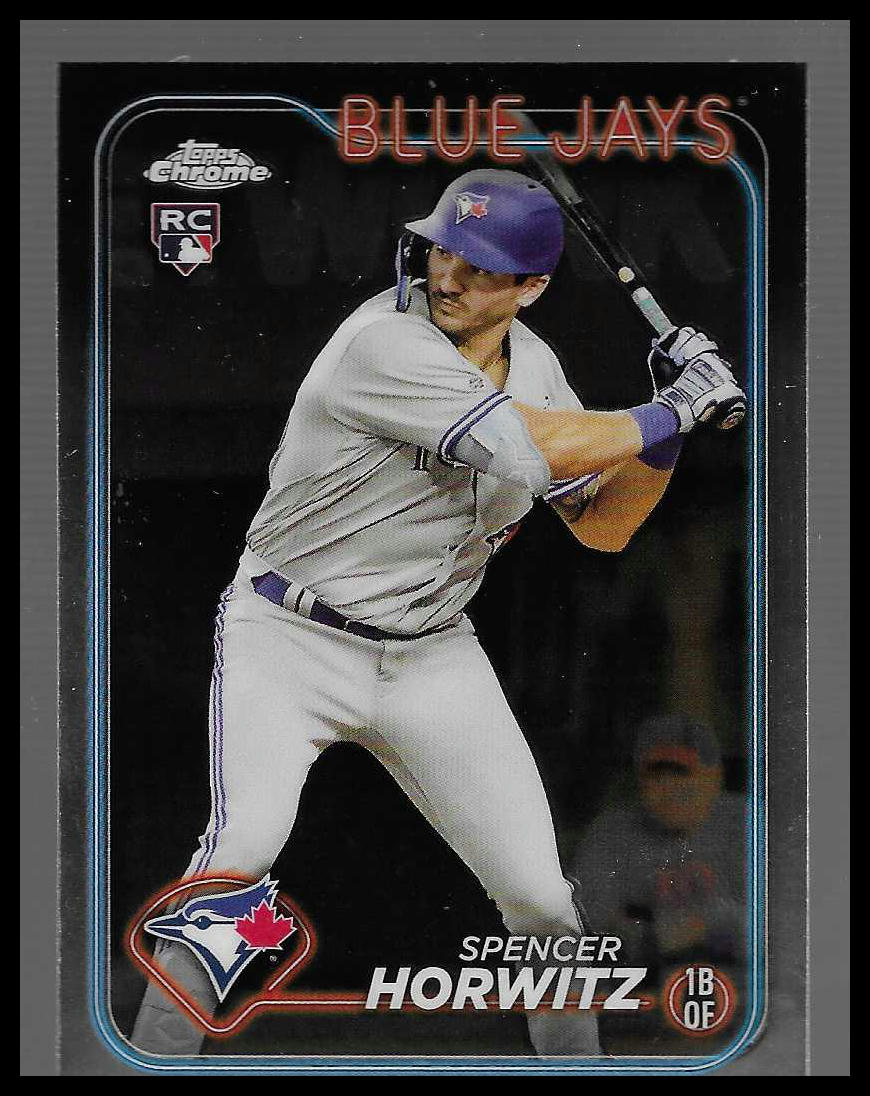 2024 Topps Chrome #26 Spencer Horwitz RC