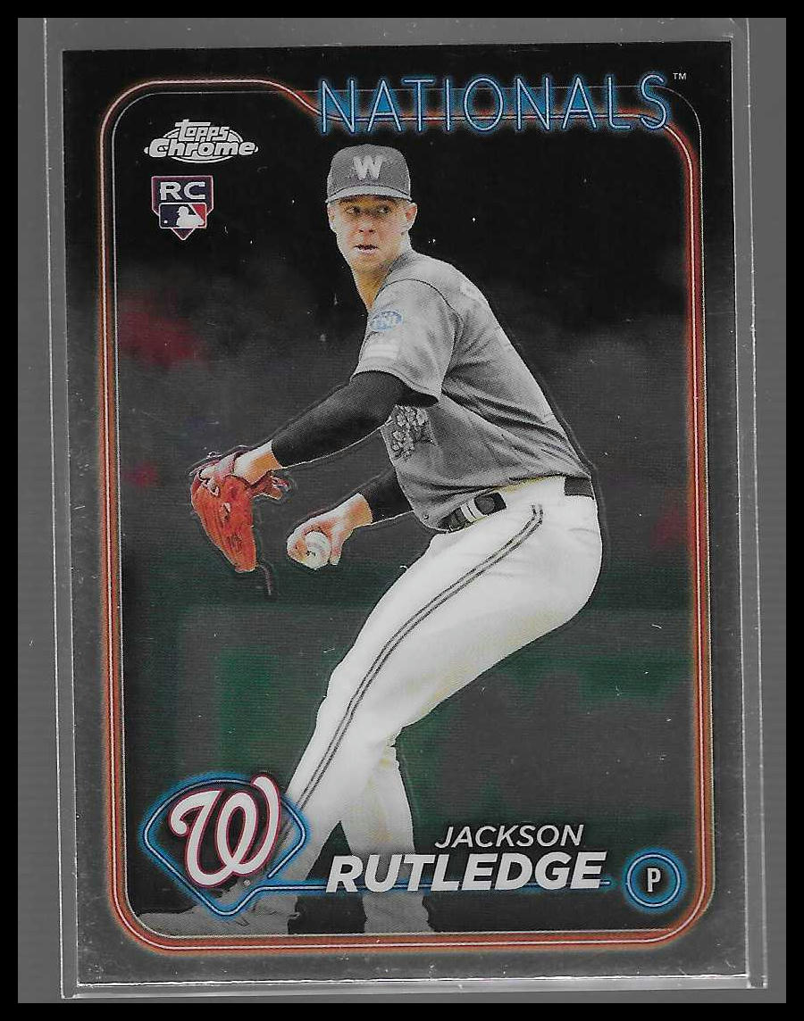 2024 Topps Chrome #42 Jackson Rutledge RC