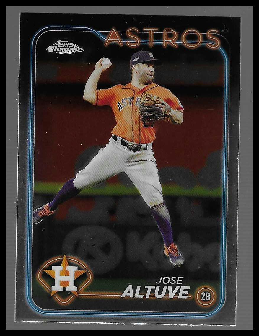 2024 Topps Chrome #58 Jose Altuve