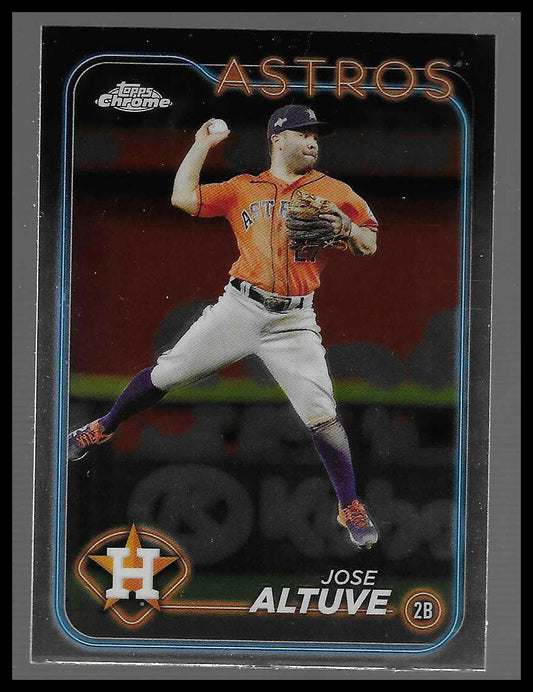 2024 Topps Chrome #58 Jose Altuve