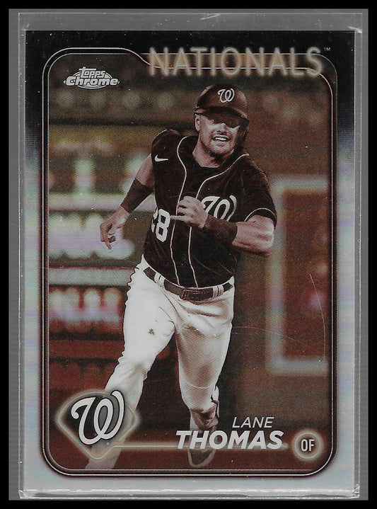 2024 Topps Chrome #66 Lane Thomas Sepia Refractor