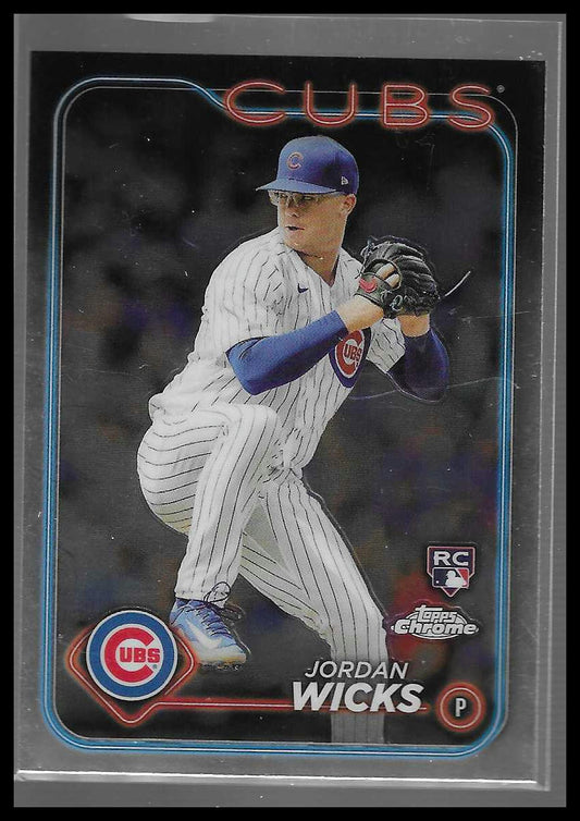 2024 Topps Chrome #67 Jordan Wicks RC