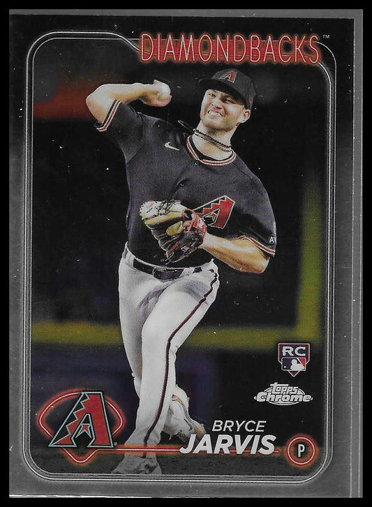 2024 Topps Chrome #363 Bryce Jarvis RC