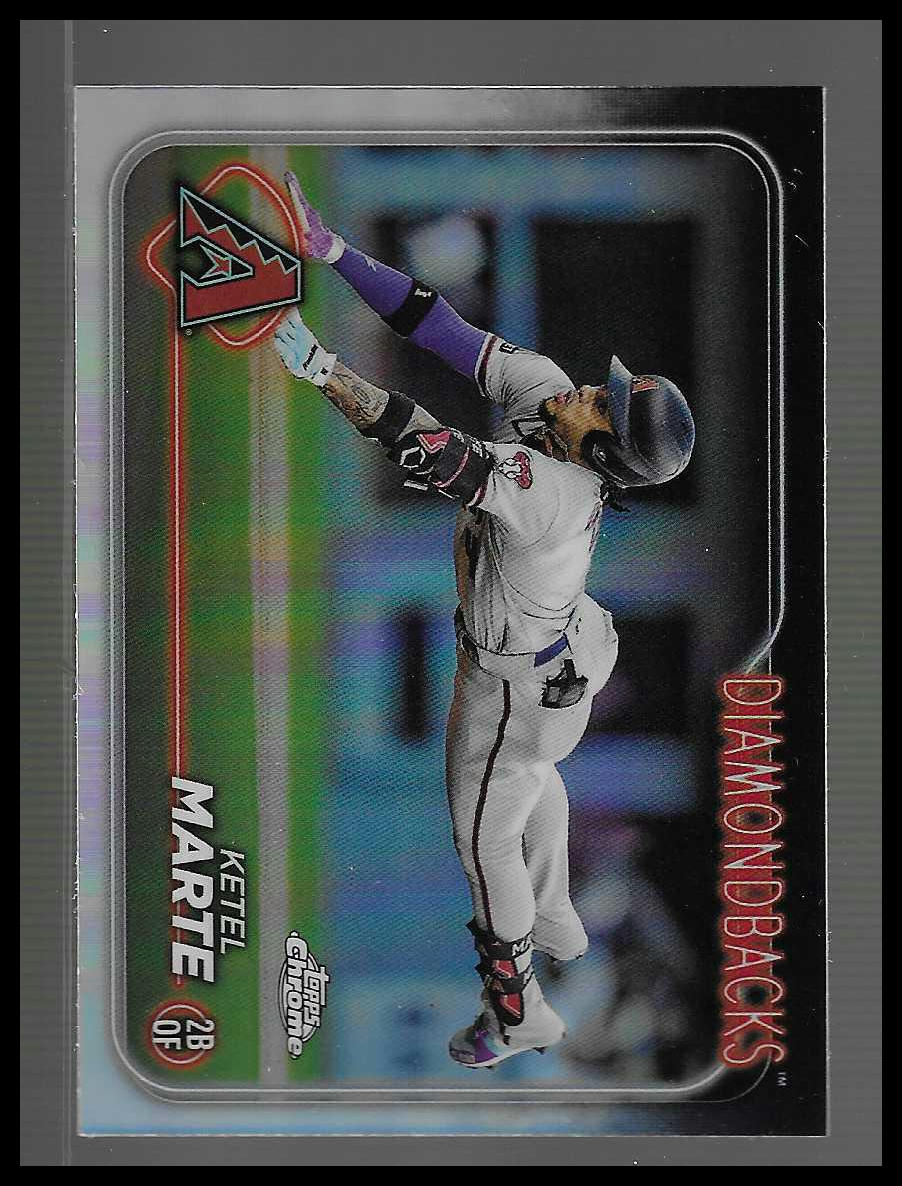 2024 Topps Chrome #597 Ketel Marte Refractor