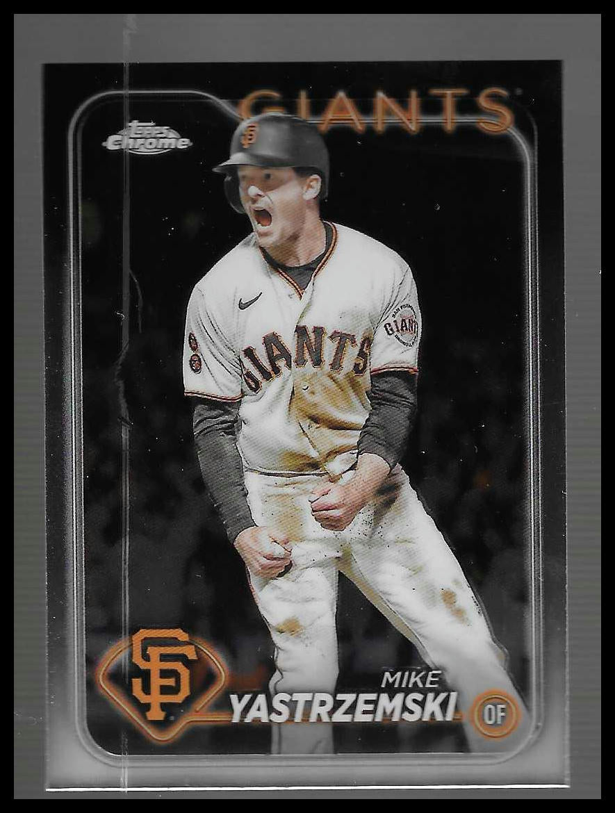 2024 Topps Chrome #87 Mike Yastrzemski